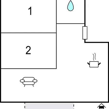 Apartmán 2 Bedroom In
